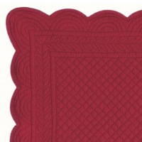  Tischset Boutis rot