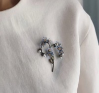  BOTANICA BROSCHE Vergißmeinnicht