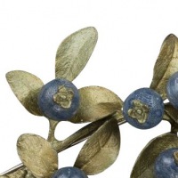  Brosche Botanica - Blueberry