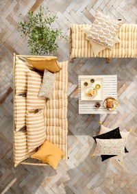  Liegepolster Flora Stripes