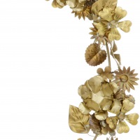  Floraler Kranz Golden Times