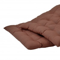  Bungalow Sitz- und Rückenpolster Mirra 55 x 150 cm, terracotta