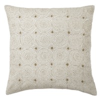  BESTICKTE SEIDENKISSEN  Natural Colours NO 2, 50 x 50 cm 