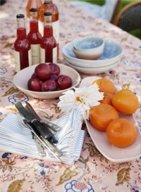  COLLECTION PROVENCETischdecke Hortensia 150 x 250 cm