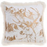  Kissen Goldener Hirsch