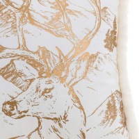  Kissen Goldener Hirsch