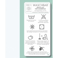  Teppich Bisquit Rosa 120 x 160 cm