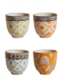  Chehoma Rapsody 4-er Set Espresso Tassen