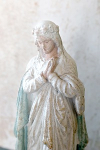  FIGUR Sancta Madonna H 31 cm