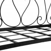  Eisenbank Charlotte dunkelbraun/schwarz