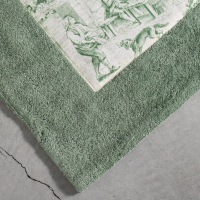  MANUFAKTUR BADTEPPICH Toile de Jouy 70 x 140 cm 