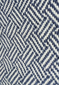  Liv Poly-Läufer Lacis blau/weiss 70 x 190 cm