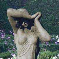  Englische Gartenfigur Sylphide