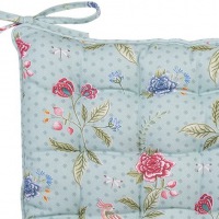  Sitzkissen Flora blau