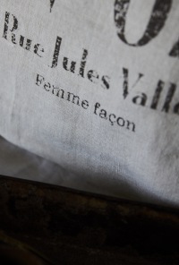  Leinenkissen Marché aux Puces, 50 x 50 cm