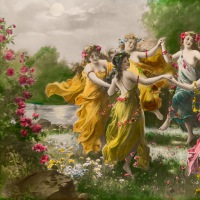  FAKSIMILE  Der Reigen 90 x 50 cm