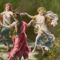  FAKSIMILE  Der Reigen 90 x 50 cm