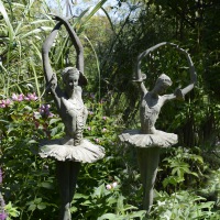  Tanz der Primaballerinas, 2-er Set Eisenfiguren