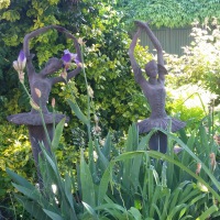  Tanz der Primaballerinas, 2-er Set Eisenfiguren