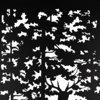  IDYLLE Sichtschutz aus Metall  H186 x B100 cm