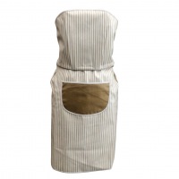  Bustier Schürze Sand