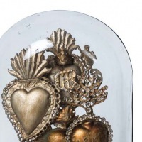  EX VOTO GLASDOME  Cuore votivo