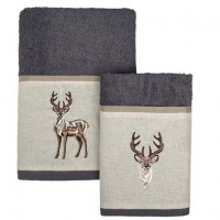  2er-Set Handtücher Alpenflair