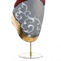  GROSSER WEIHNACHTSENGEL Angelina celeste, H 92 cm