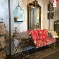  Eisenbank Charlotte dunkelbraun/schwarz