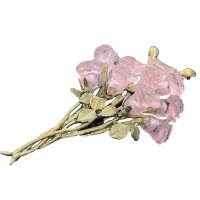  Botanica - Brosche Rosenbouquet rosa