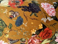  Floral Velvet Lampenschirm