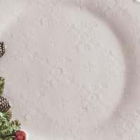  Majolika Cream Teller Natale