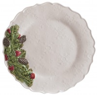  Majolika Cream Teller Natale