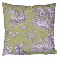  Toile de Jouy Zoe Kissen, 50x50 cm