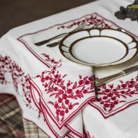  Tischset Venaria Finesse elfenbein-weiss