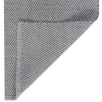  Herringbone grau 70 x 200 cm