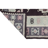  PET - Souk Kelim Teppich sage 200 x 300 cm