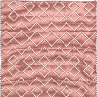  PET - Tunis Läufer coral - ecru 60 x 90 cm