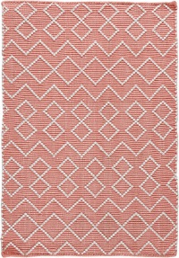  PET - Tunis Läufer coral - ecru 60 x 90 cm