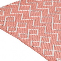  PET - Tunis Läufer coral - ecru 70 x 250 cm