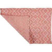  PET - Tunis Läufer coral-ecru 70 x 140 cm