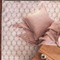  Teppich Lantern mauve bedruckt,  130 x 190 cm