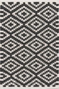  PET-Läufer Apache schwarz-ecru, 70 x 140 cm