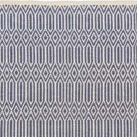  PET - Wik Teppich, blau-ecru  200 x 300 cm