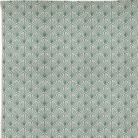  Läufer Fan in der Farbe Jade, bedruckt,     70 x 140 cm