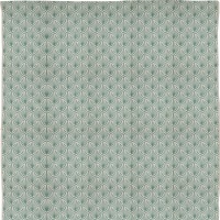  Läufer Fan in der Farbe Jade, bedruckt,     70 x 140 cm