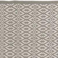  PET -  Bergen Läufer  grau-ecru 60 x 90 cm