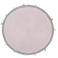  Pomponetta rosa Durchmesser 120 cm