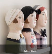  Replika Marotte Figur Belle Clarisse