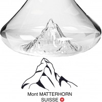  TOPOGRAPHIC Karaffe Matterhorn